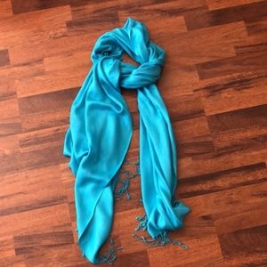 Pashmina NEW Azure Blue Scarf or Swim Wrap - $145